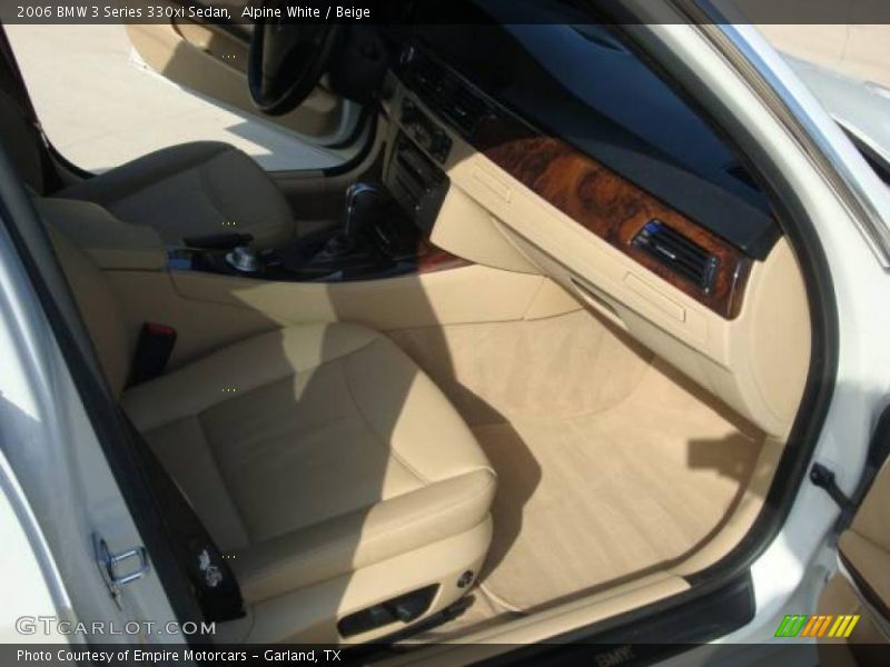 Alpine White / Beige 2006 BMW 3 Series 330xi Sedan