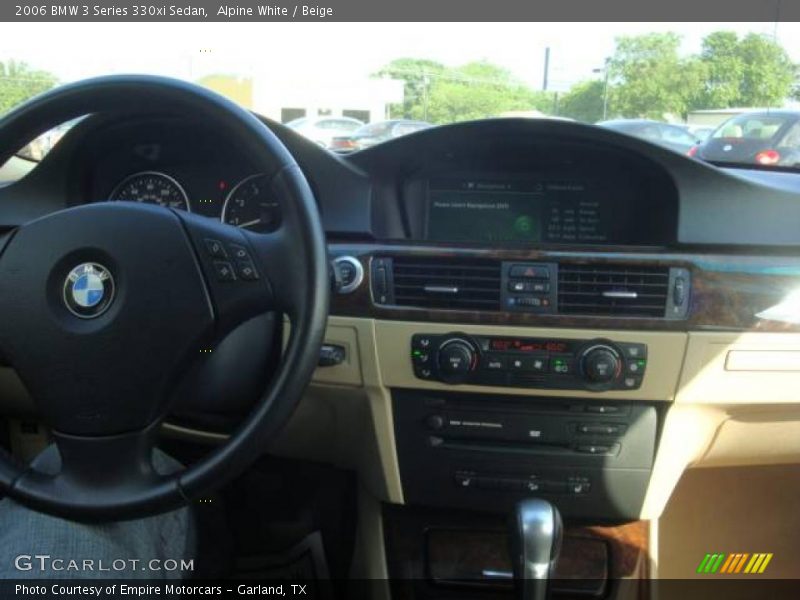 Alpine White / Beige 2006 BMW 3 Series 330xi Sedan