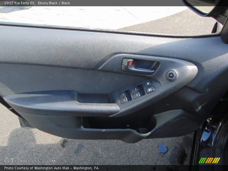 Ebony Black / Black 2012 Kia Forte EX