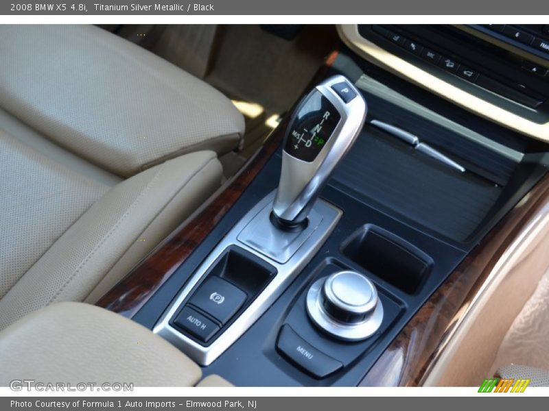 Titanium Silver Metallic / Black 2008 BMW X5 4.8i