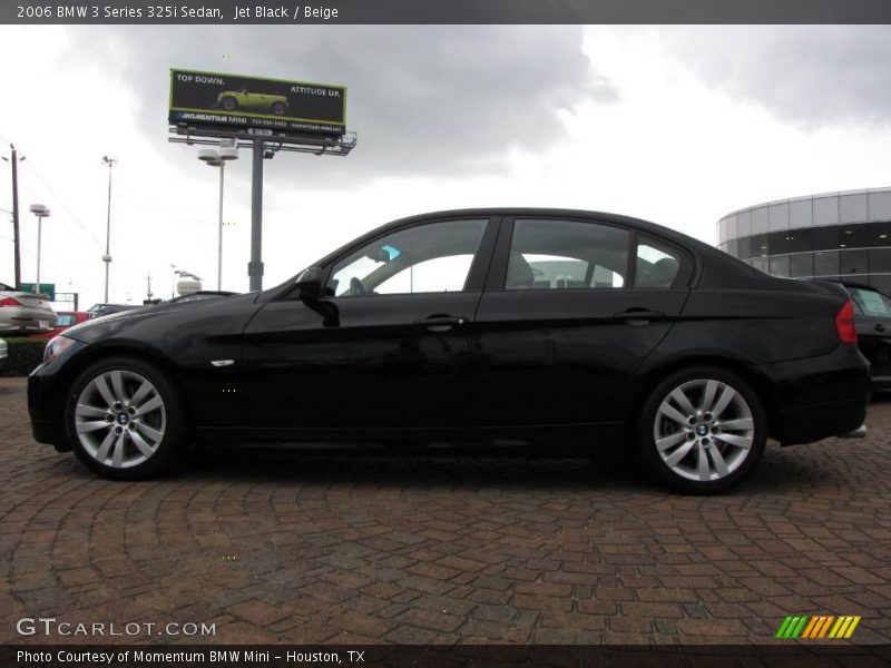 Jet Black / Beige 2006 BMW 3 Series 325i Sedan