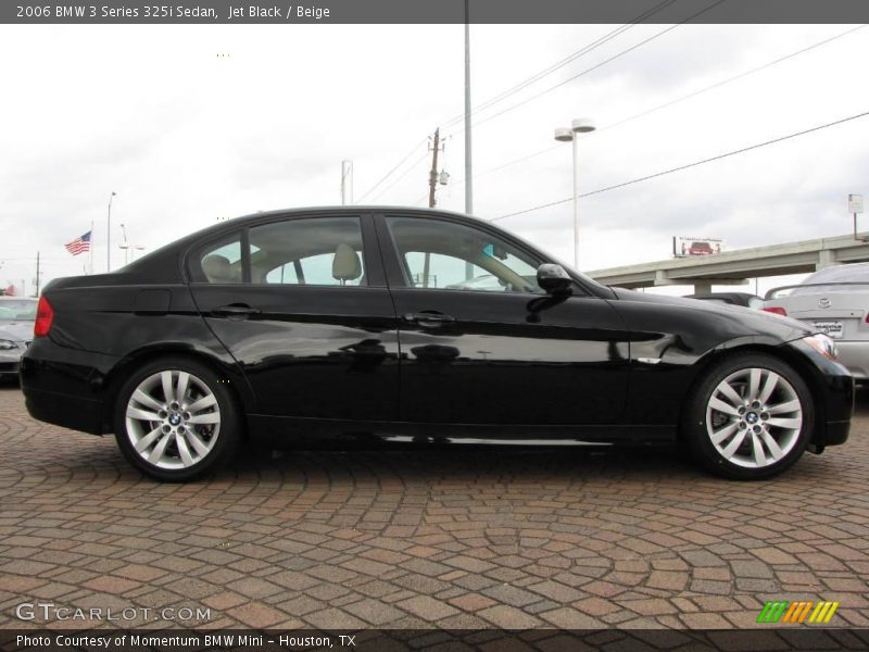 Jet Black / Beige 2006 BMW 3 Series 325i Sedan