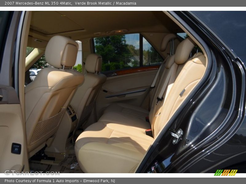 Verde Brook Metallic / Macadamia 2007 Mercedes-Benz ML 350 4Matic