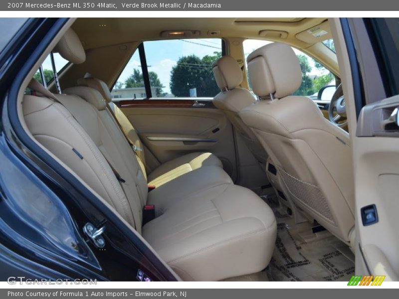 Verde Brook Metallic / Macadamia 2007 Mercedes-Benz ML 350 4Matic