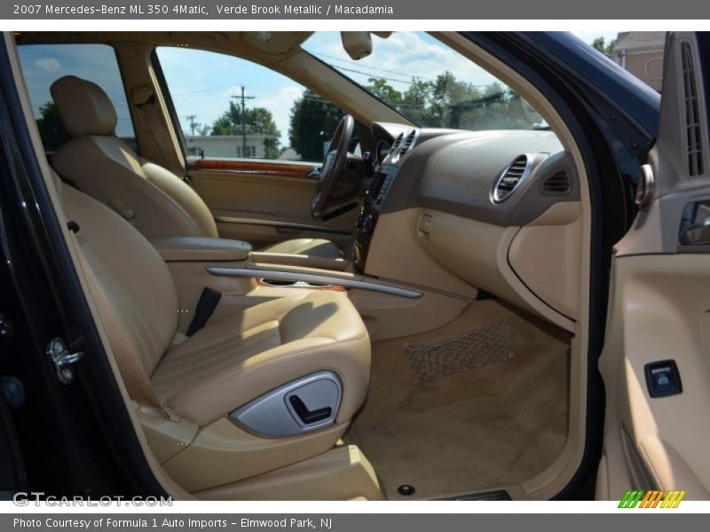 Verde Brook Metallic / Macadamia 2007 Mercedes-Benz ML 350 4Matic