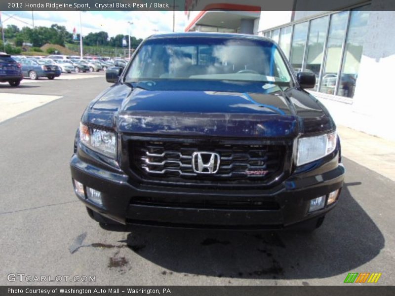 Crystal Black Pearl / Black 2012 Honda Ridgeline Sport