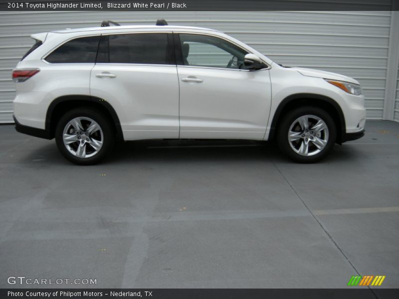  2014 Highlander Limited Blizzard White Pearl