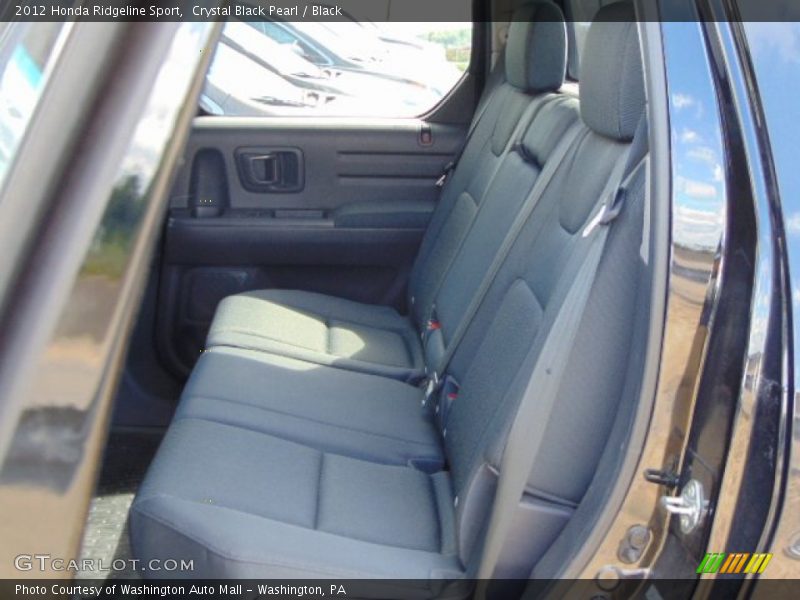 Crystal Black Pearl / Black 2012 Honda Ridgeline Sport
