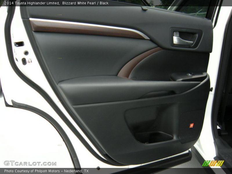 Blizzard White Pearl / Black 2014 Toyota Highlander Limited