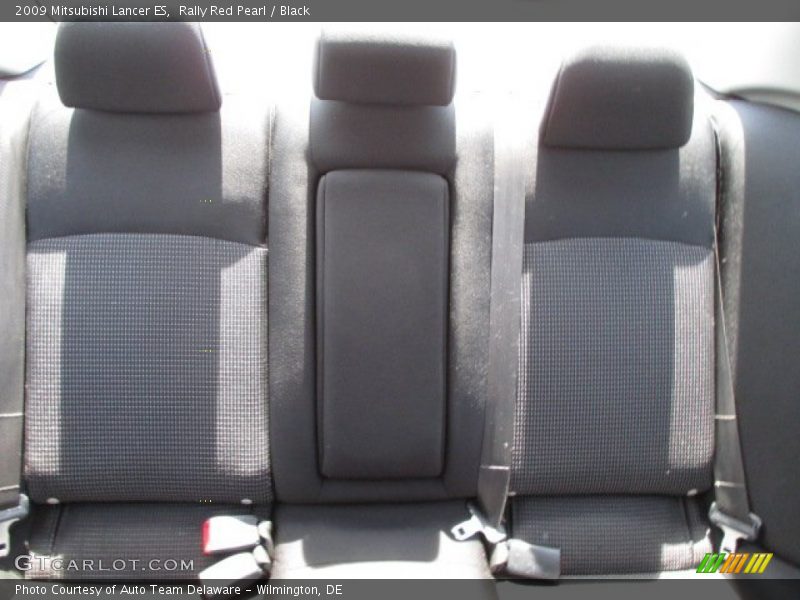 Rally Red Pearl / Black 2009 Mitsubishi Lancer ES