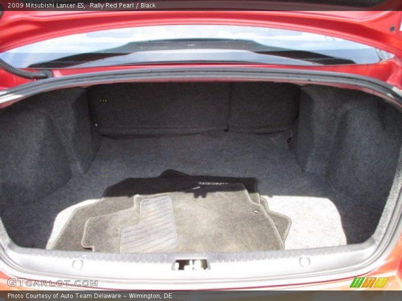 Rally Red Pearl / Black 2009 Mitsubishi Lancer ES