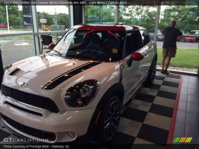 Light White / Carbon Black 2014 Mini Cooper John Cooper Works Paceman All4 AWD