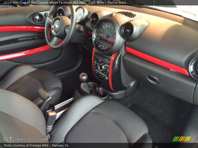 Light White / Carbon Black 2014 Mini Cooper John Cooper Works Paceman All4 AWD