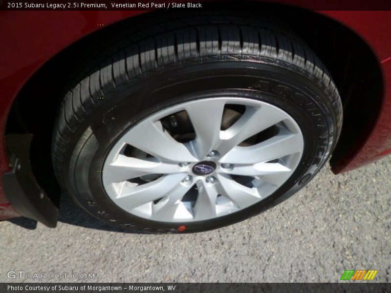 Venetian Red Pearl / Slate Black 2015 Subaru Legacy 2.5i Premium