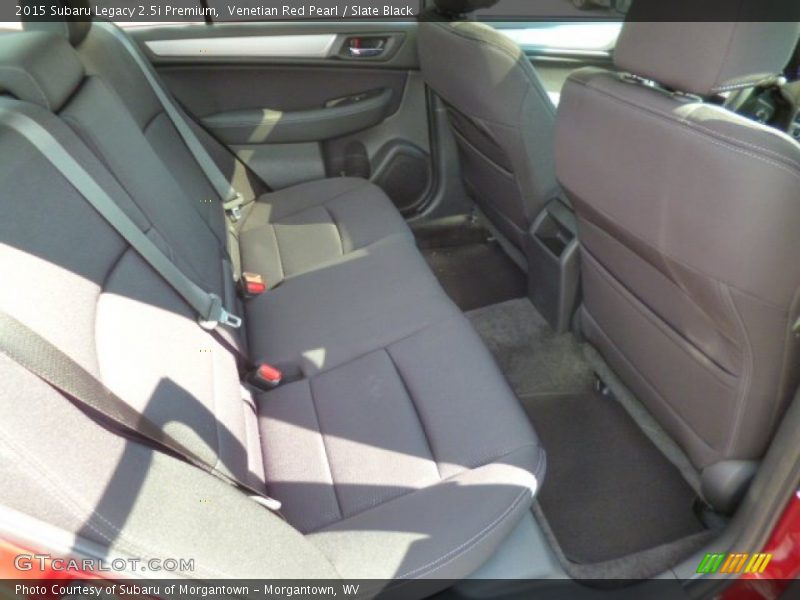 Venetian Red Pearl / Slate Black 2015 Subaru Legacy 2.5i Premium
