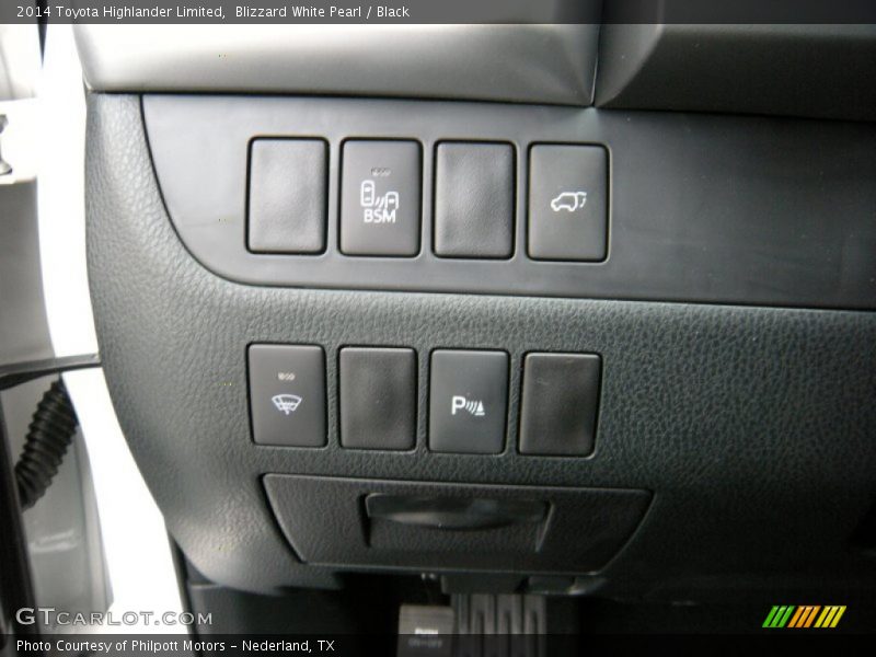 Blizzard White Pearl / Black 2014 Toyota Highlander Limited