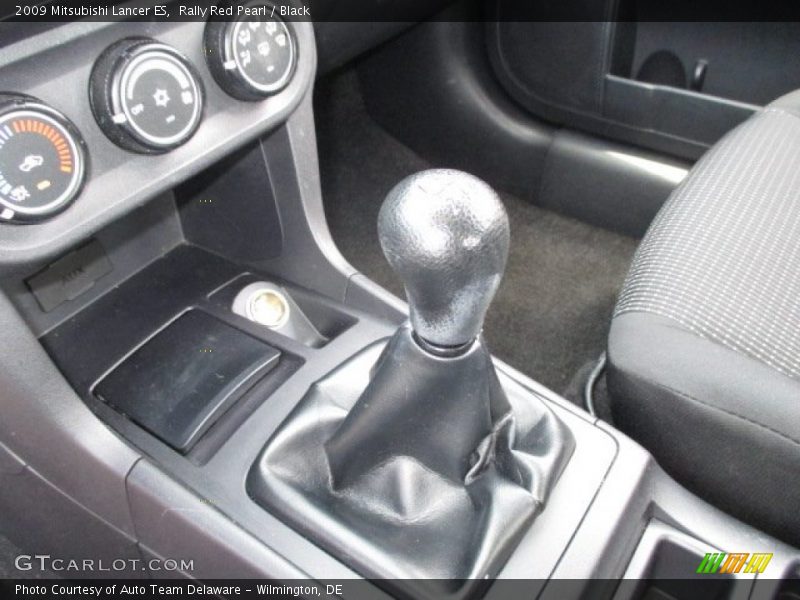 Rally Red Pearl / Black 2009 Mitsubishi Lancer ES