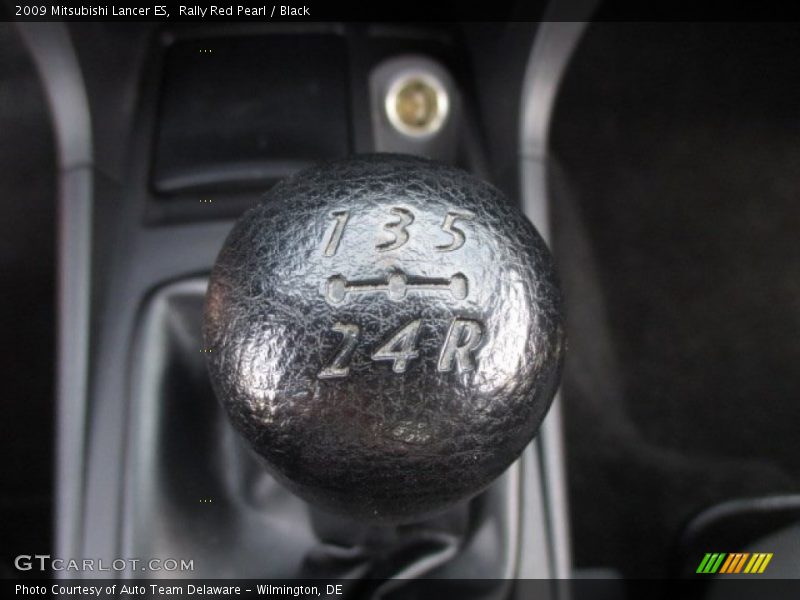Rally Red Pearl / Black 2009 Mitsubishi Lancer ES