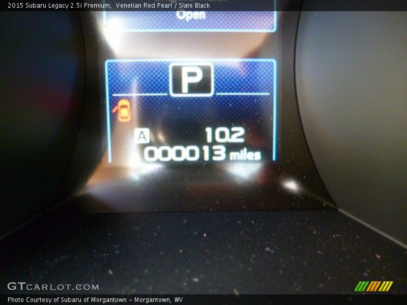 Venetian Red Pearl / Slate Black 2015 Subaru Legacy 2.5i Premium