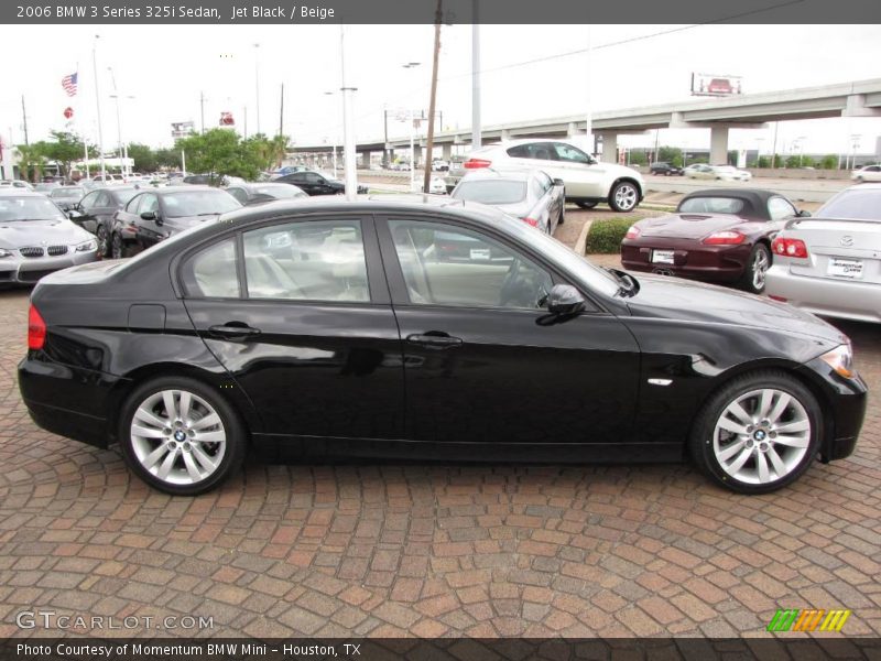 Jet Black / Beige 2006 BMW 3 Series 325i Sedan