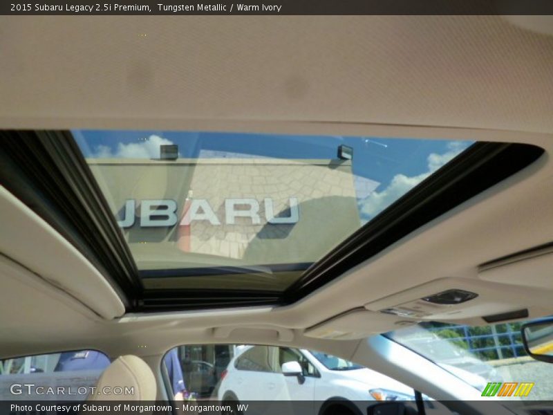 Tungsten Metallic / Warm Ivory 2015 Subaru Legacy 2.5i Premium