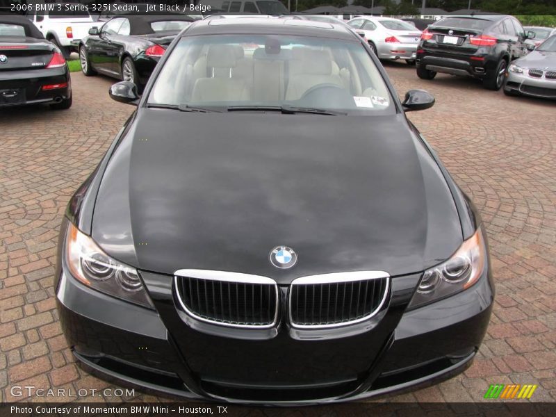 Jet Black / Beige 2006 BMW 3 Series 325i Sedan