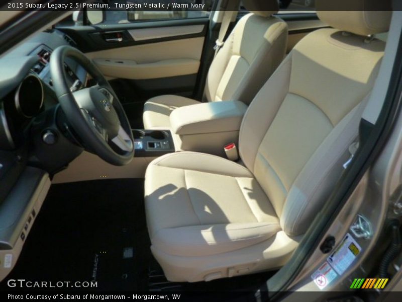 Tungsten Metallic / Warm Ivory 2015 Subaru Legacy 2.5i Premium