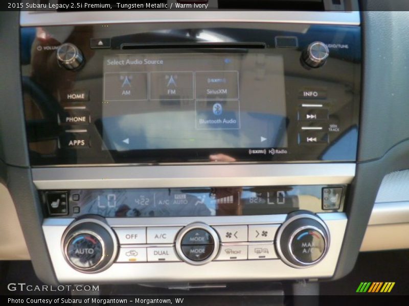 Tungsten Metallic / Warm Ivory 2015 Subaru Legacy 2.5i Premium