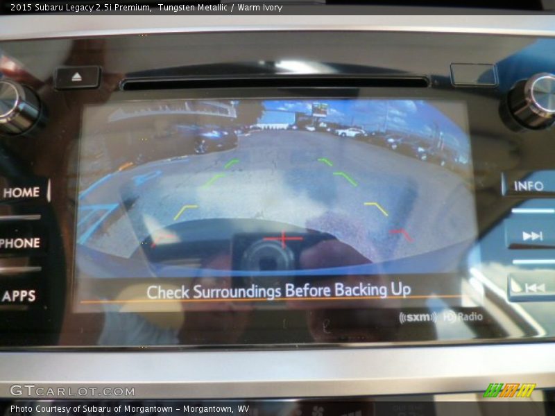 Tungsten Metallic / Warm Ivory 2015 Subaru Legacy 2.5i Premium