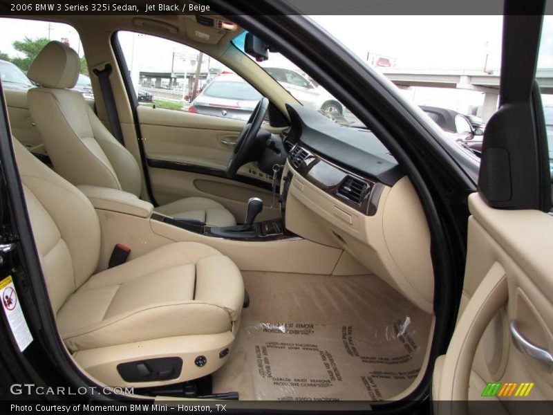 Jet Black / Beige 2006 BMW 3 Series 325i Sedan