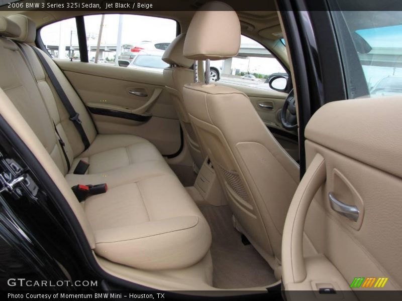 Jet Black / Beige 2006 BMW 3 Series 325i Sedan