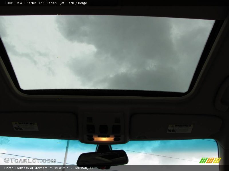 Jet Black / Beige 2006 BMW 3 Series 325i Sedan