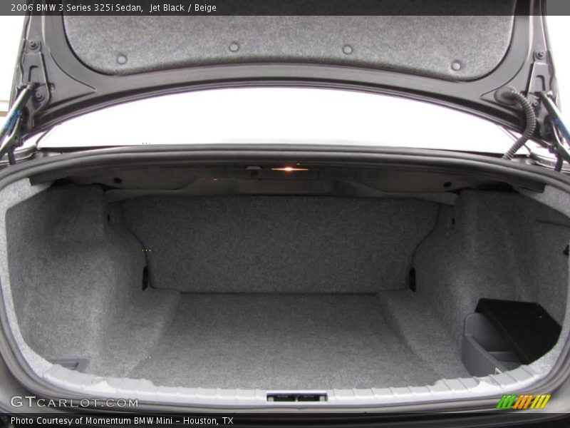 Jet Black / Beige 2006 BMW 3 Series 325i Sedan