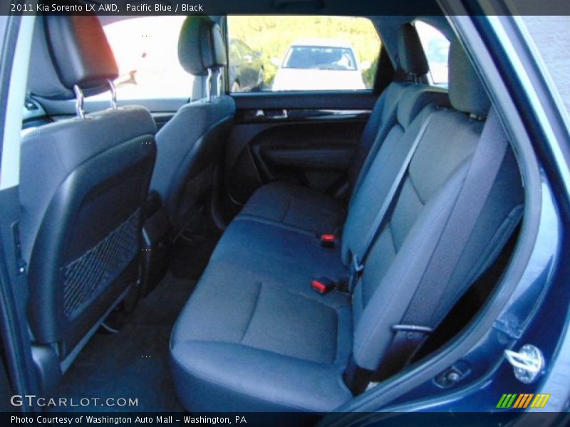 Pacific Blue / Black 2011 Kia Sorento LX AWD