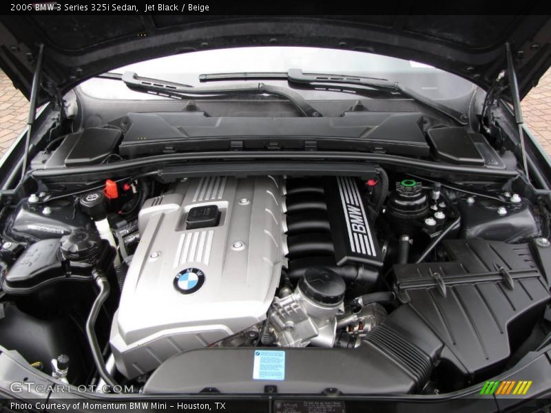 Jet Black / Beige 2006 BMW 3 Series 325i Sedan