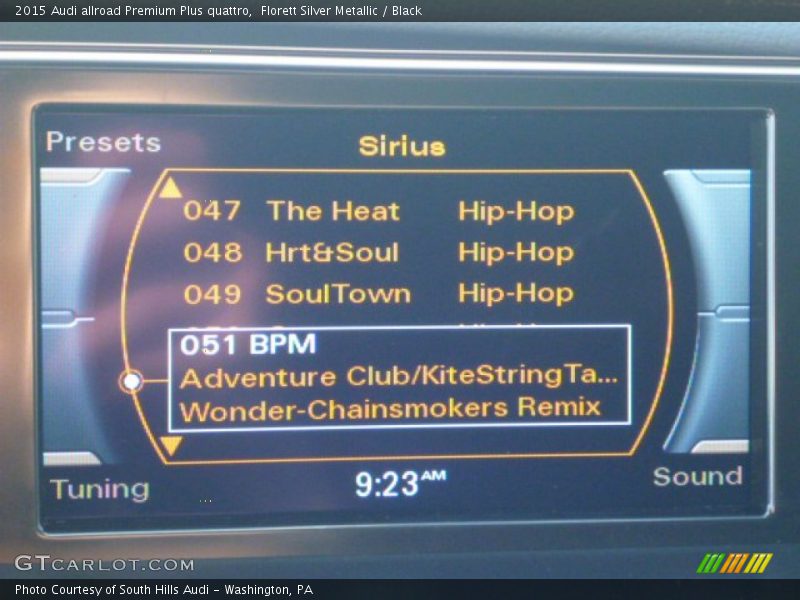 Florett Silver Metallic / Black 2015 Audi allroad Premium Plus quattro