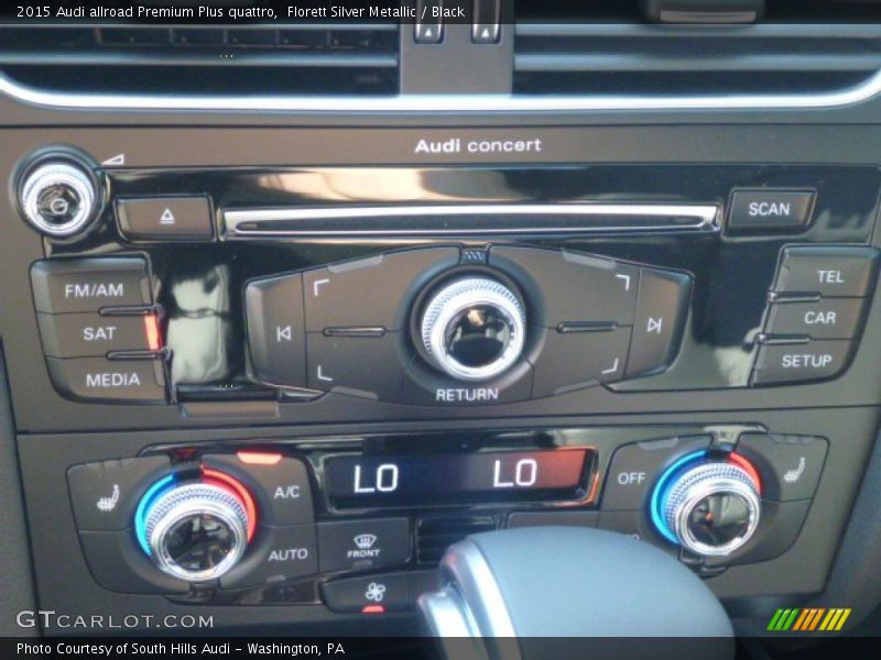 Controls of 2015 allroad Premium Plus quattro