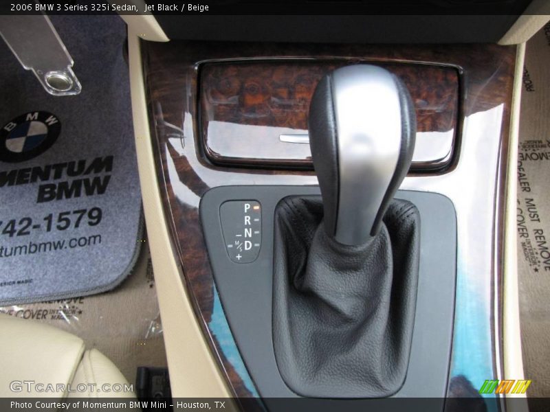 Jet Black / Beige 2006 BMW 3 Series 325i Sedan
