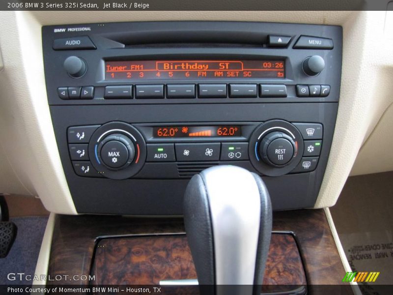 Jet Black / Beige 2006 BMW 3 Series 325i Sedan