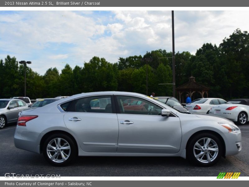 Brilliant Silver / Charcoal 2013 Nissan Altima 2.5 SL