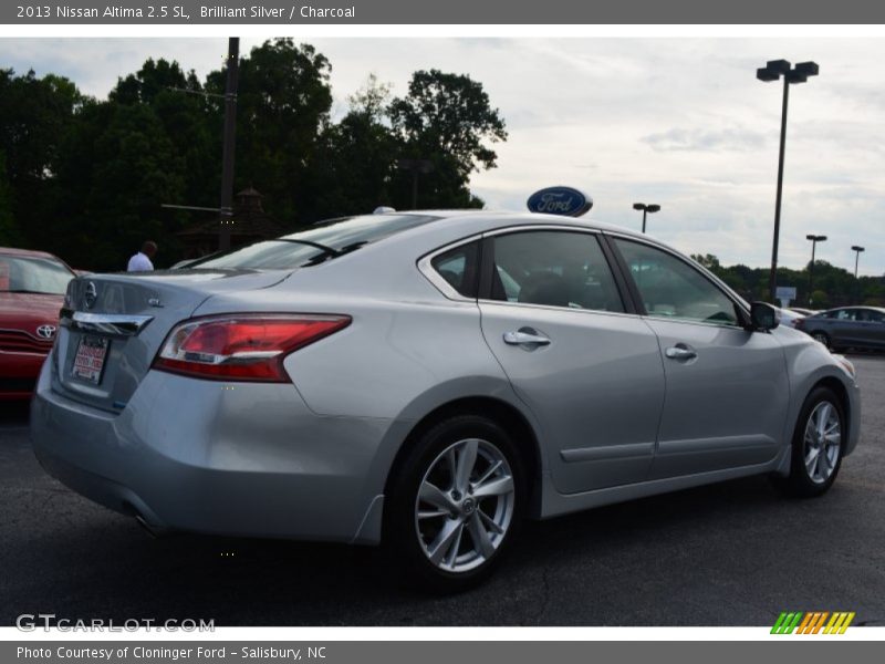 Brilliant Silver / Charcoal 2013 Nissan Altima 2.5 SL