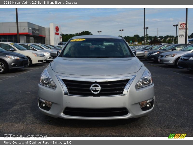 Brilliant Silver / Charcoal 2013 Nissan Altima 2.5 SL
