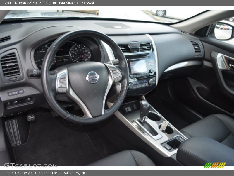Brilliant Silver / Charcoal 2013 Nissan Altima 2.5 SL
