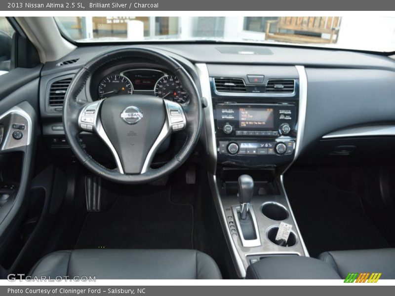 Brilliant Silver / Charcoal 2013 Nissan Altima 2.5 SL