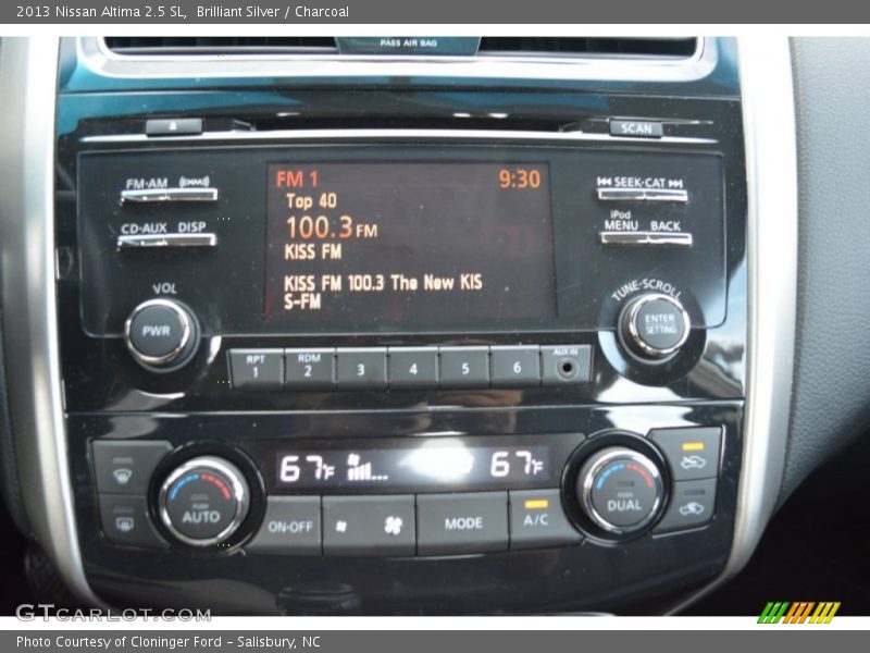 Brilliant Silver / Charcoal 2013 Nissan Altima 2.5 SL