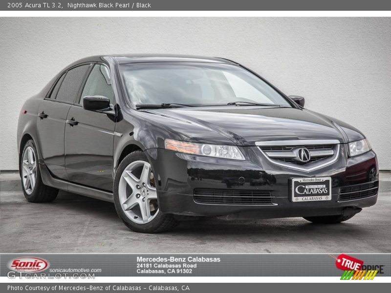Nighthawk Black Pearl / Black 2005 Acura TL 3.2