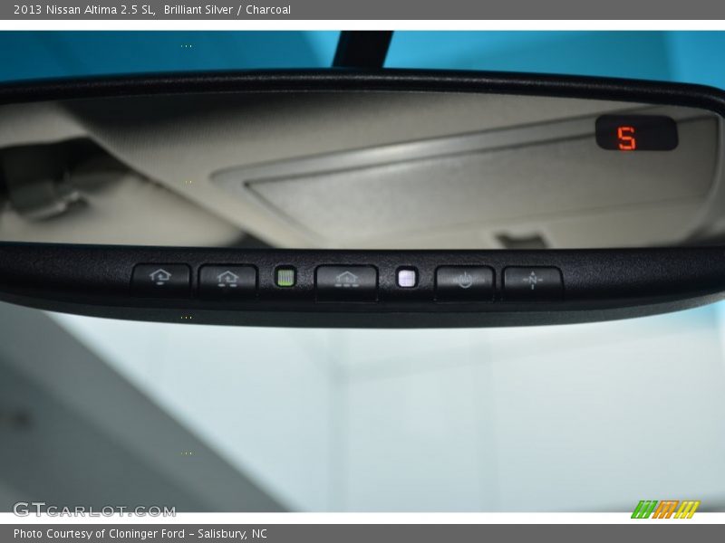 Brilliant Silver / Charcoal 2013 Nissan Altima 2.5 SL