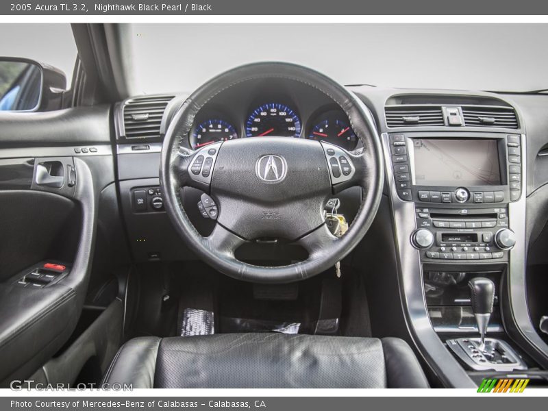 Nighthawk Black Pearl / Black 2005 Acura TL 3.2