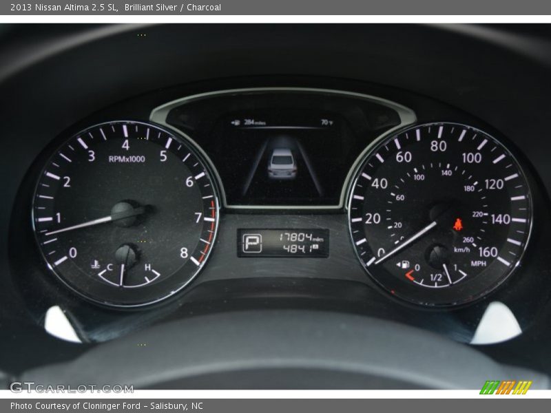 Brilliant Silver / Charcoal 2013 Nissan Altima 2.5 SL