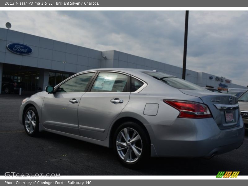 Brilliant Silver / Charcoal 2013 Nissan Altima 2.5 SL